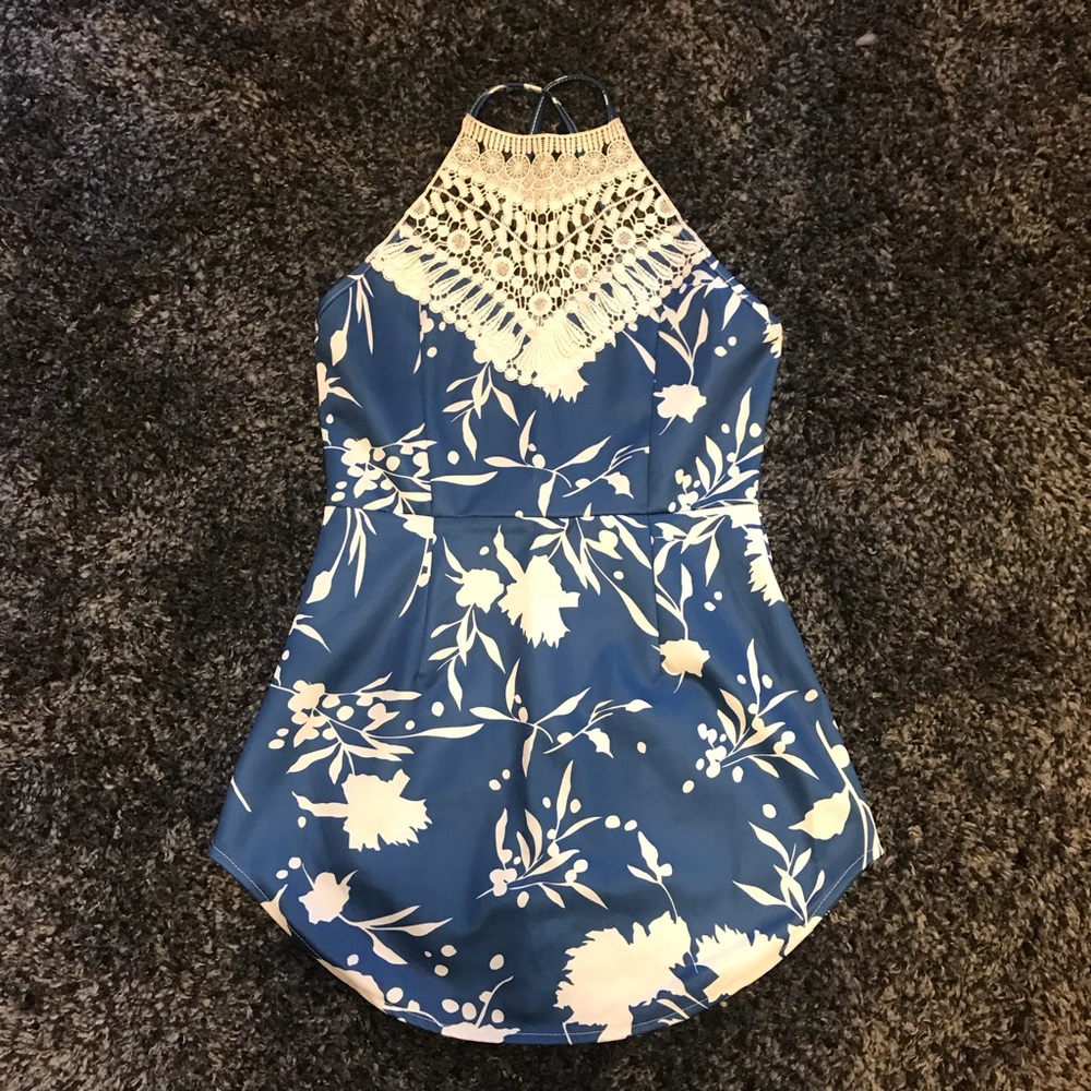 Tropical Mini Dress